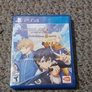 Sword Art Online Alicization Lycoris PS4 Game